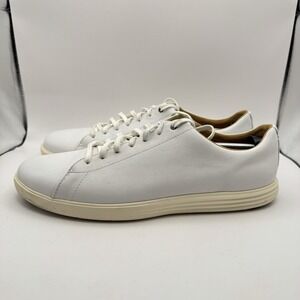Cole Haan mens Grand Crosscourt II Sneaker White Leather 14 US C26515